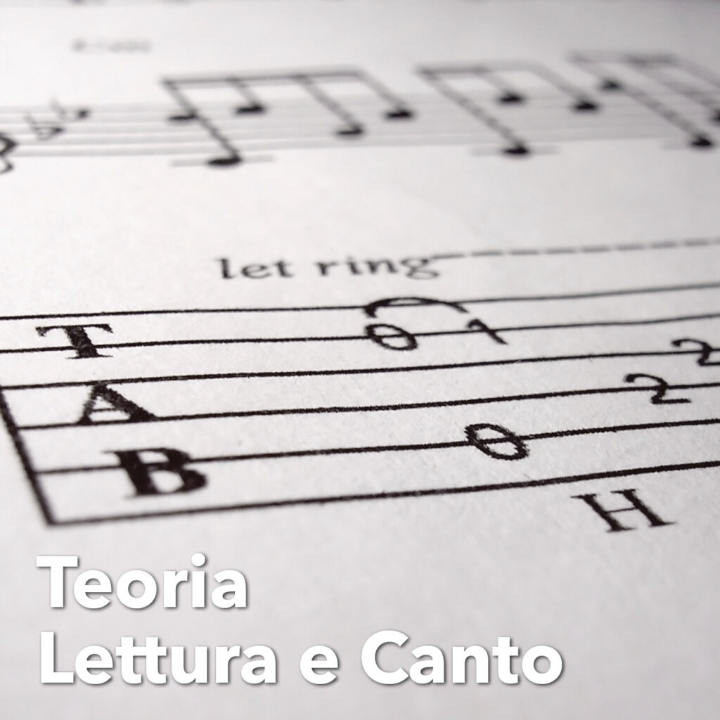 Teoria, lettura e canto
