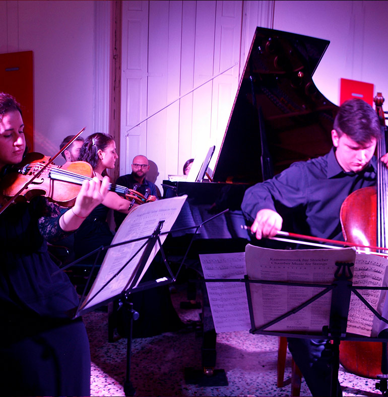 La fiamma dell'Amore. Il Trio Rigamonti in concerto presso Villa Cusani Tittoni Traversi. Desio, 30 ottobre 2015.
