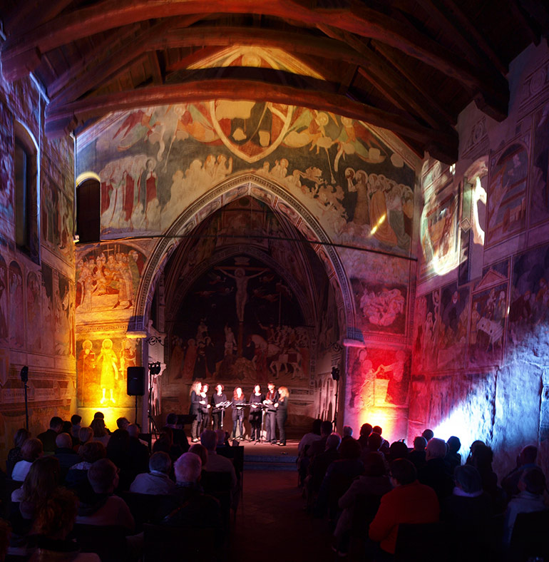 DAIMON e DESTINO. Corclerù in concerto. Lentate sul Seveso, Oratorio di Santo Stefano. 16 ottobre 2015.