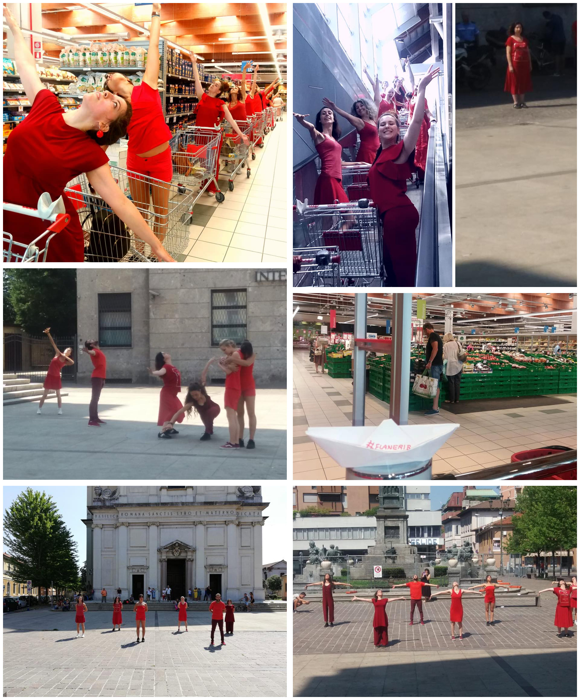 Flanerie 2019. Performance in città